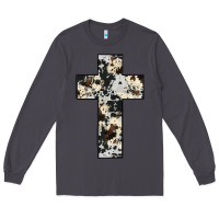 Smoke cowhide cross Long Sleeve Tee - JahusDesignShop