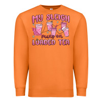 Carrot my sleigh runs on loaded tea Premium Sweatshirt - MaliasSmallBusiness
