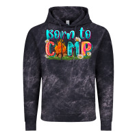 Cloud Black born to camp Vintage Hoodie - Zillion Design Studio