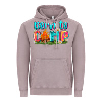 Vintage Zinc born to camp Vintage Hoodie - Zillion Design Studio