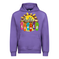 Tulip hello summer with flip flops Urban Hoodie - NancyCooperArtShop