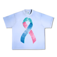 Grape Ice thyroid cancer ribbon fa element Urban Heavy Tee - FaDigitalArtStudio