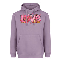Lavender love mexican conchas valentines day Heavyweight Hoodie - MaliasSmallBusiness
