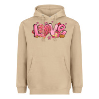 Mushroom love mexican conchas valentines day Heavyweight Hoodie - MaliasSmallBusiness