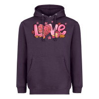 Plum love mexican conchas valentines day Heavyweight Hoodie - MaliasSmallBusiness