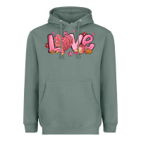 Sage love mexican conchas valentines day Heavyweight Hoodie - MaliasSmallBusiness