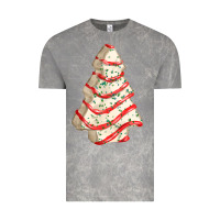 Cloud Rock white christmas cake Vintage Tee - FaDigitalArtStudio