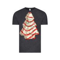 Vintage Black white christmas cake Vintage Tee - FaDigitalArtStudio
