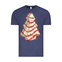 Vintage Denim white christmas cake Vintage Tee - FaDigitalArtStudio