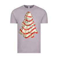 Vintage Zinc white christmas cake Vintage Tee - FaDigitalArtStudio