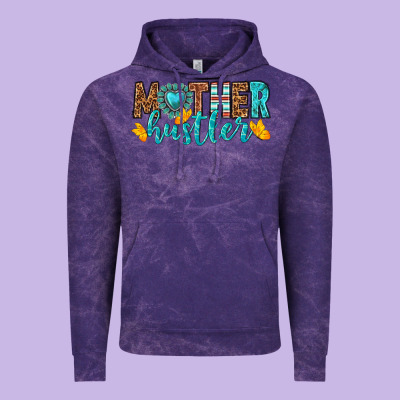 Mother Hustler Vintage Hoodie Designed By Texasbilliewilder