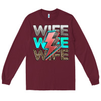 Burgundy racing wife Long Sleeve Tee - AdoDesignShop