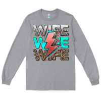 Heather Grey racing wife Long Sleeve Tee - AdoDesignShop