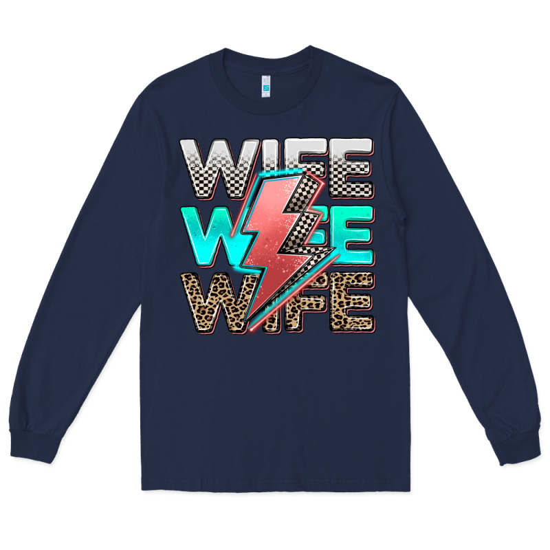 Racing Wife Long Sleeve Tee by AdoDesignShop | Teevron