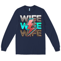 Navy racing wife Long Sleeve Tee - AdoDesignShop