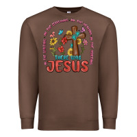 Chestnut in the waiting there was jesus Premium Sweatshirt - MaliasSmallBusiness