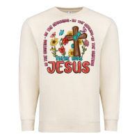 Sandshell in the waiting there was jesus Premium Sweatshirt - MaliasSmallBusiness