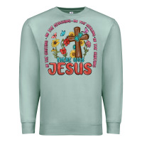 Seafoam in the waiting there was jesus Premium Sweatshirt - MaliasSmallBusiness