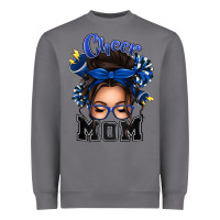 Storm cheer mom messy bun Heavyweight Sweatshirt - texasbilliewilder