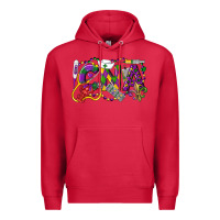 Cardinal CNA Certified Nursing Assistant Mardi Gras Premium Hoodie - LillyAllenDesigns