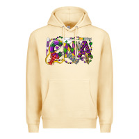 Pina Colada CNA Certified Nursing Assistant Mardi Gras Premium Hoodie - LillyAllenDesigns