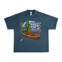 Midnight Navy lake squad Urban Heavy Tee - HRA Design Shop