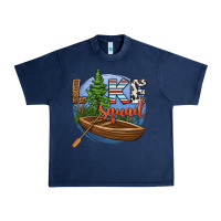 Navy lake squad Urban Heavy Tee - HRA Design Shop