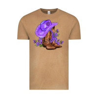 Vintage Camel purple cowgirl  and roses Vintage Tee - AdoDesignShop