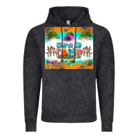 Vintage Black born to camp Vintage Hoodie - Zillion Design Studio