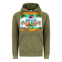 Vintage Olive born to camp Vintage Hoodie - Zillion Design Studio
