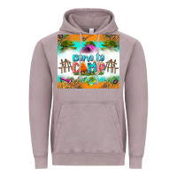 Vintage Zinc born to camp Vintage Hoodie - Zillion Design Studio