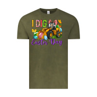 Vintage Olive I dig Easter Day Vintage Tee - Neo Western
