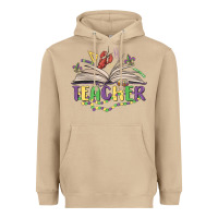 Mushroom teacher mardi gras Heavyweight Hoodie - MaliasSmallBusiness