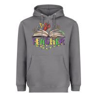 Storm teacher mardi gras Heavyweight Hoodie - MaliasSmallBusiness