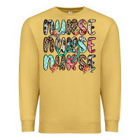 Antique Gold nurse nurse nurse Premium Sweatshirt - NancyCooperArtShop