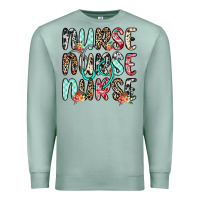 Seafoam nurse nurse nurse Premium Sweatshirt - NancyCooperArtShop