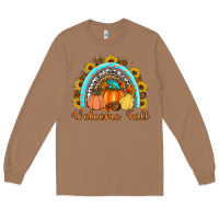 Toasted Coconut Welcome Fall Rainbow Long Sleeve Tee - Artiststas