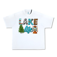 White lake life Urban Heavy Tee - HRA Design Shop