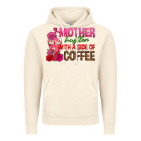 Vintage Artic mother hustler wt a side of coffee Vintage Hoodie - texasbilliewilder