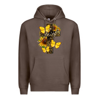 Coffee Western Faith Premium Hoodie - LillyAllenDesigns