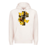 Pale Pink Western Faith Premium Hoodie - LillyAllenDesigns