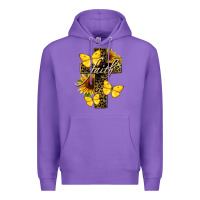 Purple Western Faith Premium Hoodie - LillyAllenDesigns