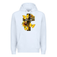 White Western Faith Premium Hoodie - LillyAllenDesigns