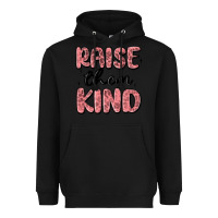 Black raise them kind Heavyweight Hoodie - MaliasSmallBusiness