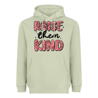 Matcha raise them kind Heavyweight Hoodie - MaliasSmallBusiness