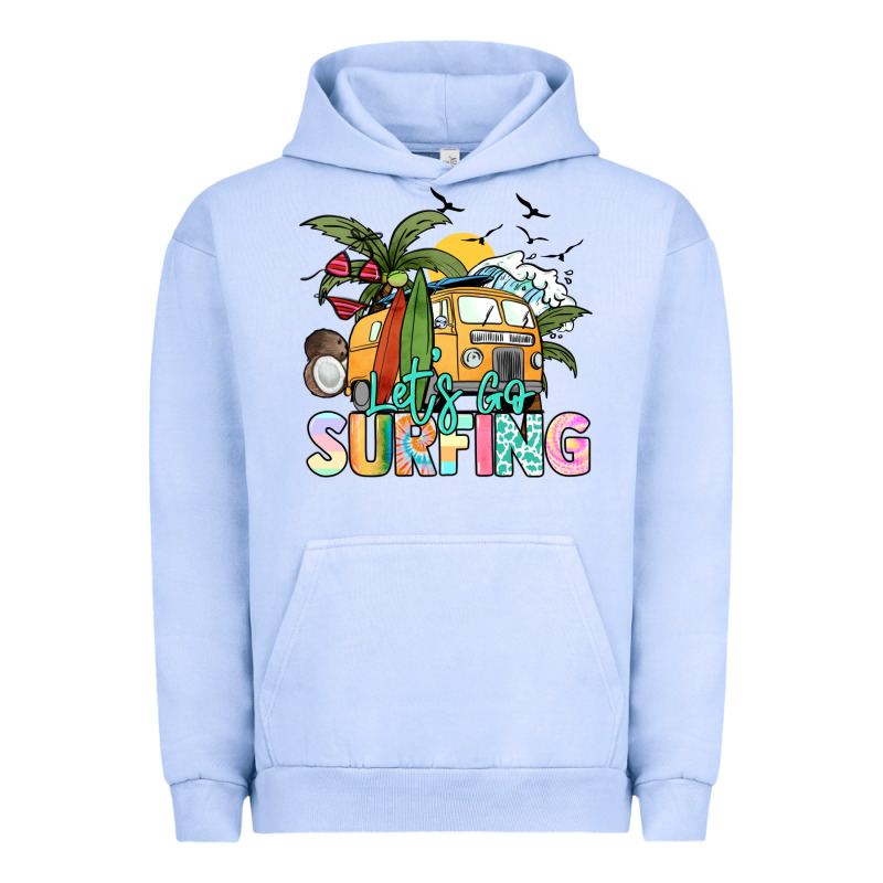 Let's Go Surfing Urban Hoodie by NancyCooperArtShop | Teevron