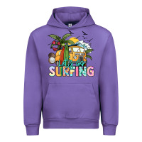 Tulip Let's go surfing Urban Hoodie - NancyCooperArtShop