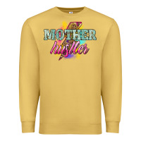 Antique Gold mother hustler lightning bolt Premium Sweatshirt - NancyCooperArtShop