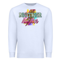 White mother hustler lightning bolt Premium Sweatshirt - NancyCooperArtShop