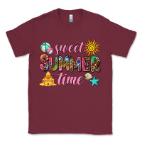 Burgundy sweet summer time Classic Tee - AdoDesignShop